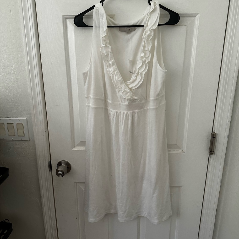 Large white dress nwt